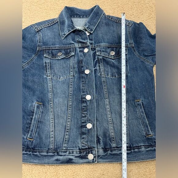 Gap Women’s Medium Wash Blue Denim Jean Jacket Sz M EUC - Picture 10 of 10